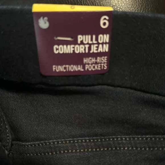 Gloria Vanderbilt Pull On Comfort Jeans Ladies Blue Beverly - Picture 5 of 7